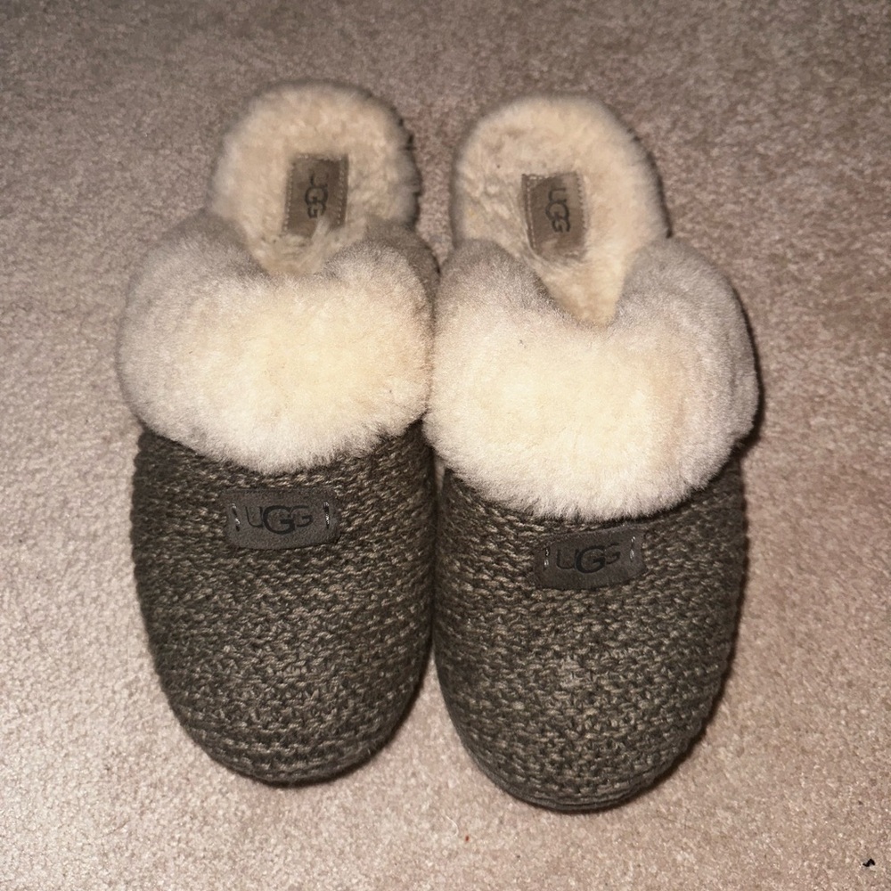 Grey UGG Slippers